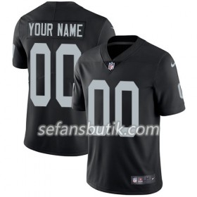 Oakland Raiders Tröjor Custom Svart - Herr